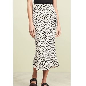 Moon River Leopard Print Skirt